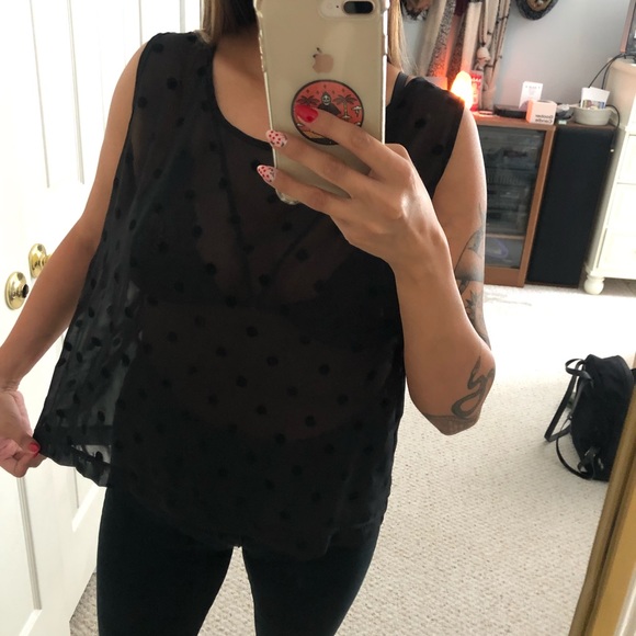 *SOLD*
American Apparel Polka Dot Tank - Picture 3 of 6